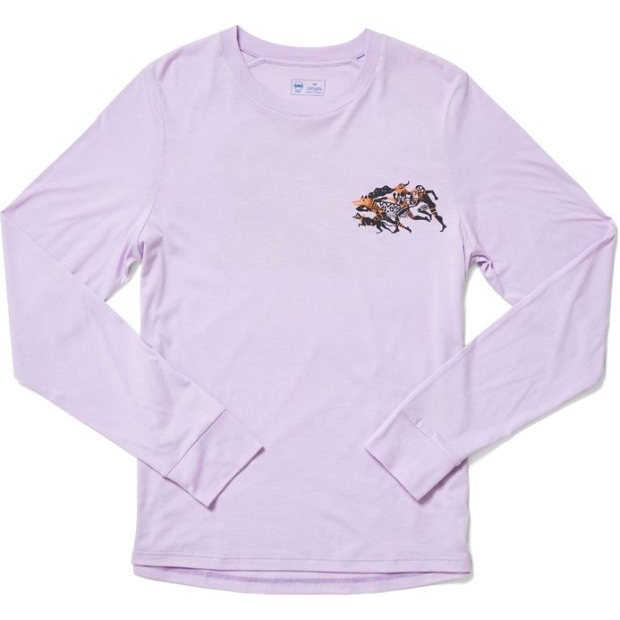 Janji Runterra Bio Grafik Langarm T-shirt Herren Rei Coop Corre A Todas Partes