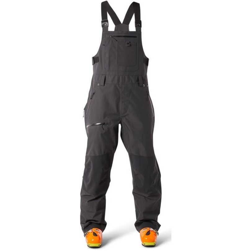 Rei Coop Schwarze Flylow Baker Latzhose Herren Kurze Größen