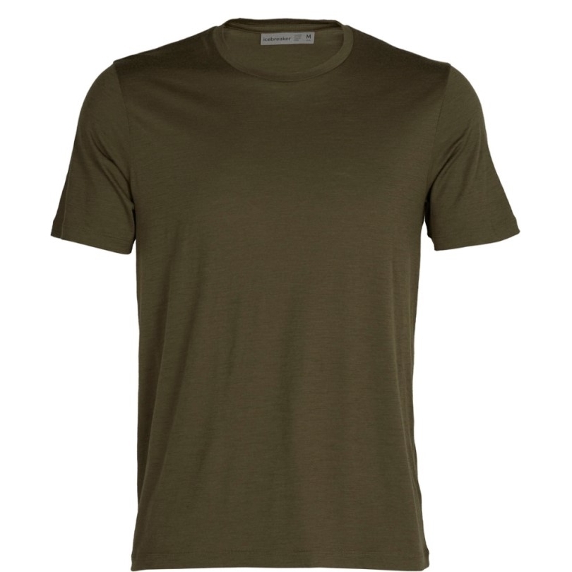 Icebreaker Tech Lite Ii Crewe T-shirt Herren Loden Rei Coop