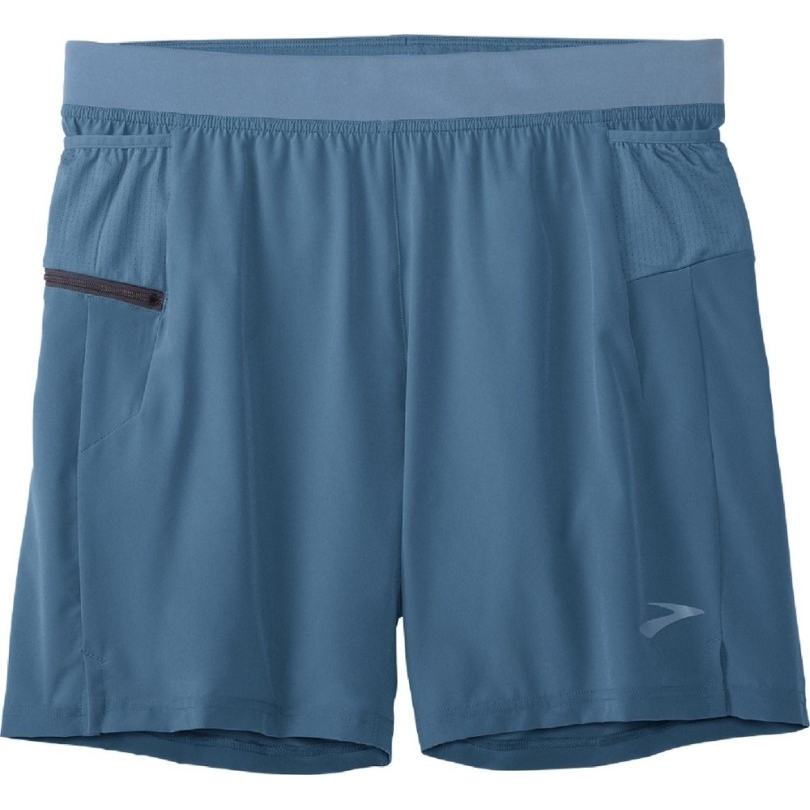 Brooks Sherpa 2-in-1 Shorts Herren Schrittlänge 7 Rei Co-op Dusk-Dawn