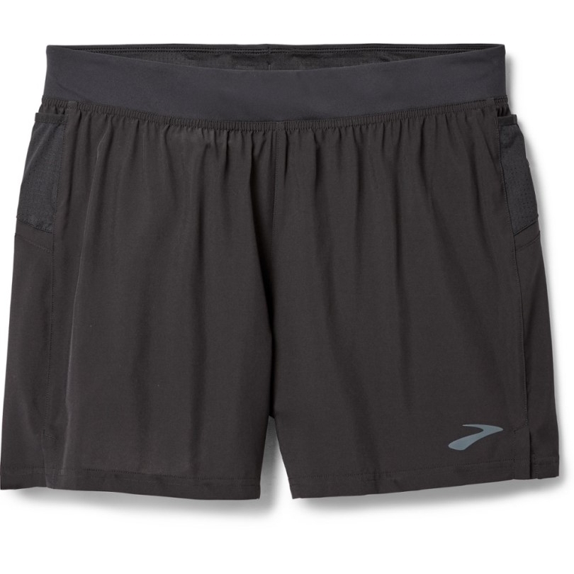 Brooks Sherpa Shorts Herren 5 Schrittlänge Schwarz Rei Co-op