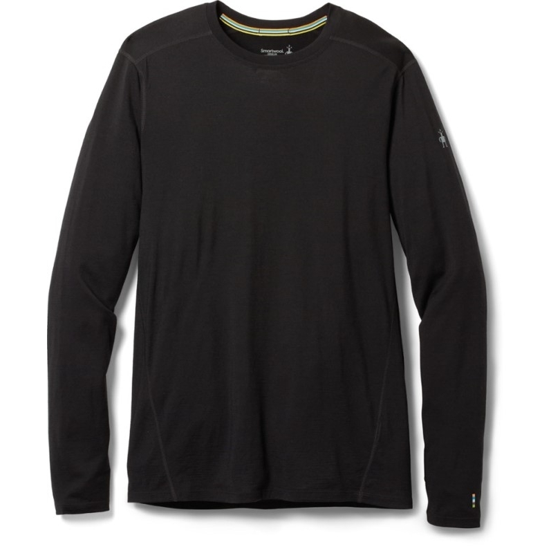 Schwarz Smartwool Classic Allseason Merino Baselayer Langarm Top Herren Rei Coop