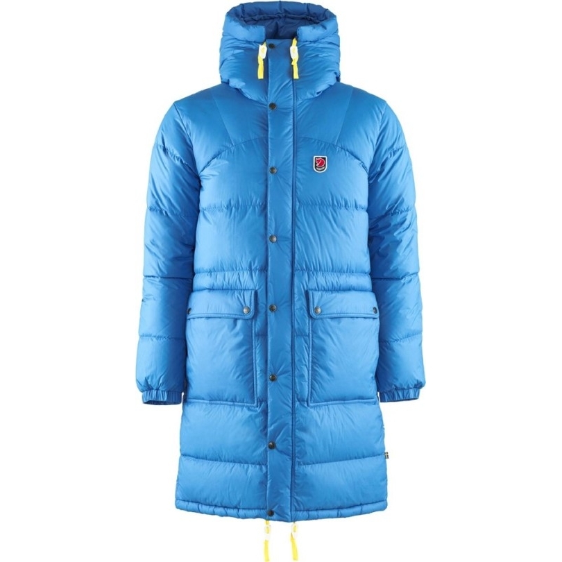 Fjällräven Expedition Langer Daunenparka Herren Rei Coop Un Blau