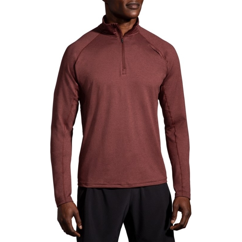Brooks Dash Half-Zip Top Men Rei Co-op Run Rosine