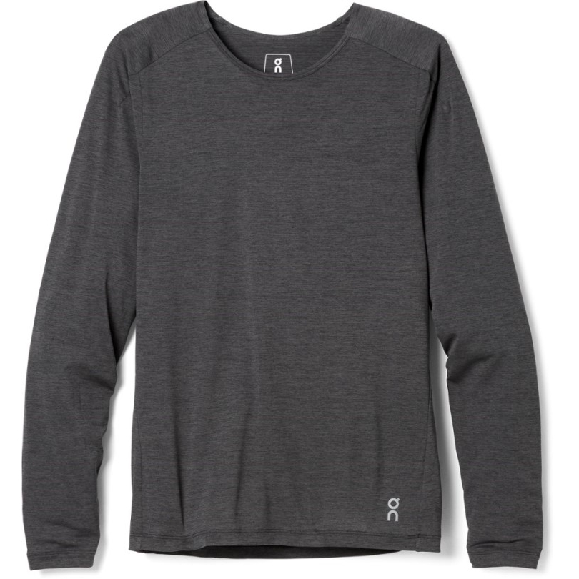 On Performance Long-t Laufshirt Herren Rei Coop Schwarz