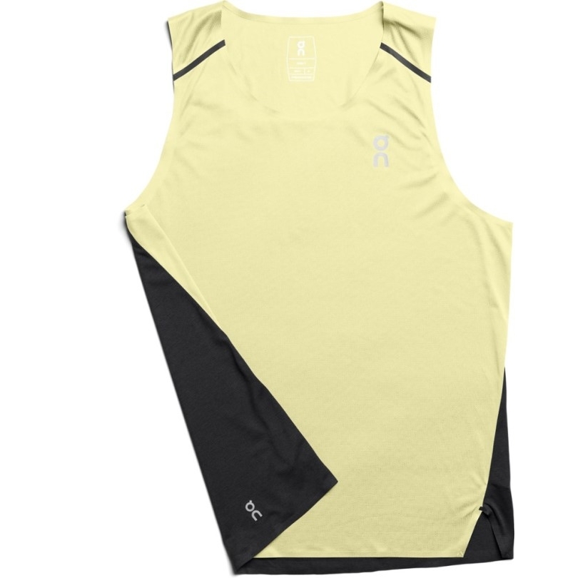 Schwarzes Rei Coop On Tank-t Laufshirt Herren