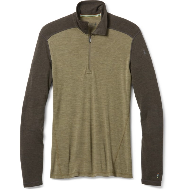 Rei Coop Smartwool Classic Thermal Merino Unterhemd Mit Viertelreißverschluss Herren North Woods