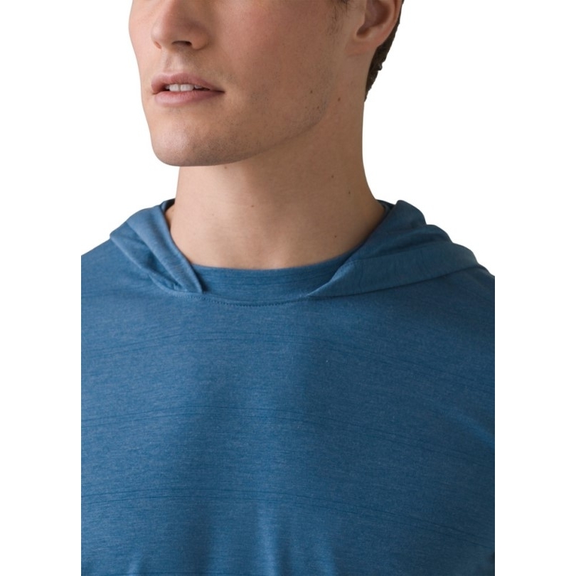 Prana Watchtower Hoodie Herren Blau Rei Coop
