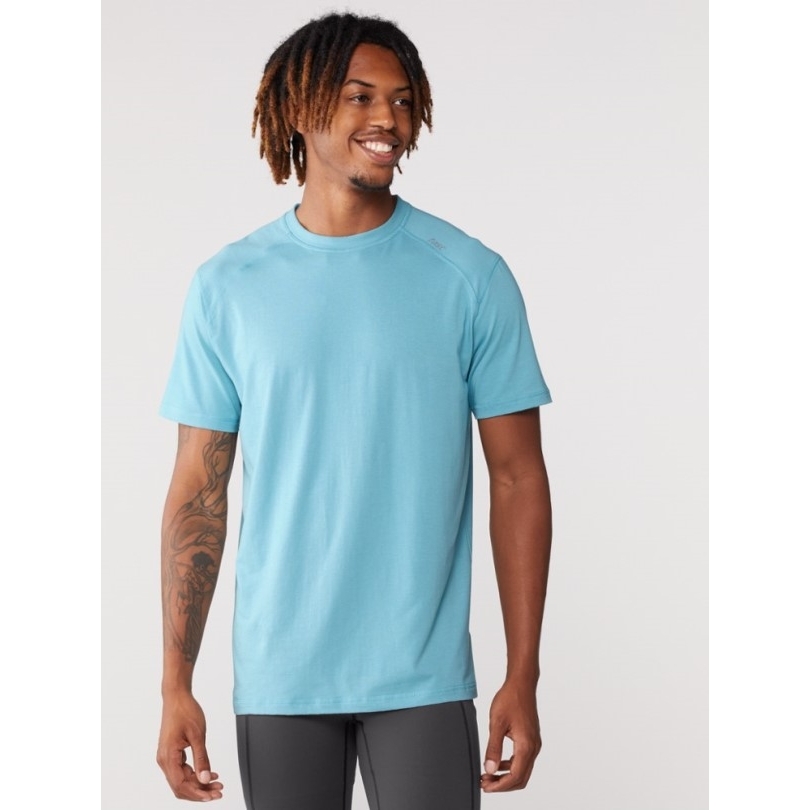 Blau Tasc Performance Carrollton Fitness T-shirt Herren Rei Coop