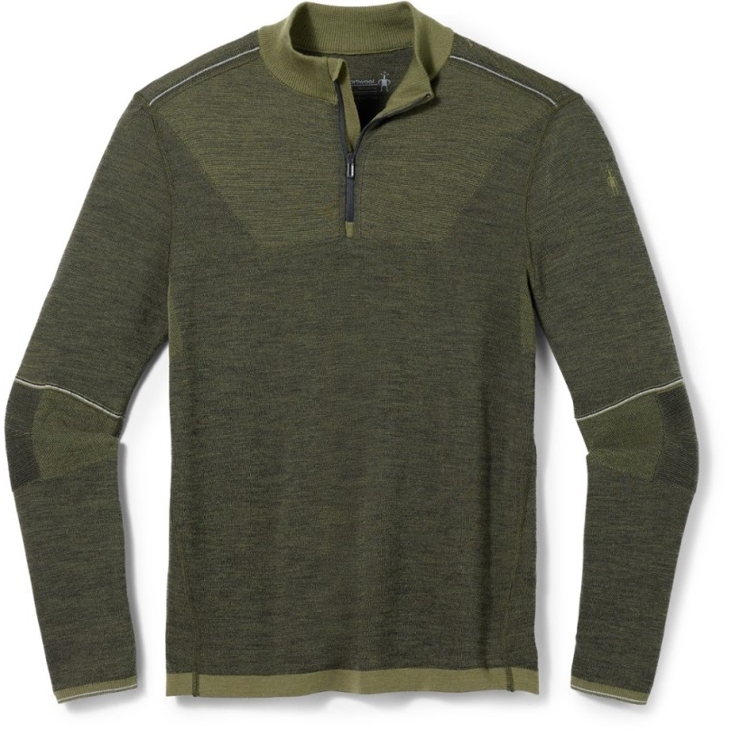 Winter Moss Smartwool Intraknit Thermal Max Unterhemd Mit Viertelreißverschluss Herren Rei Coop
