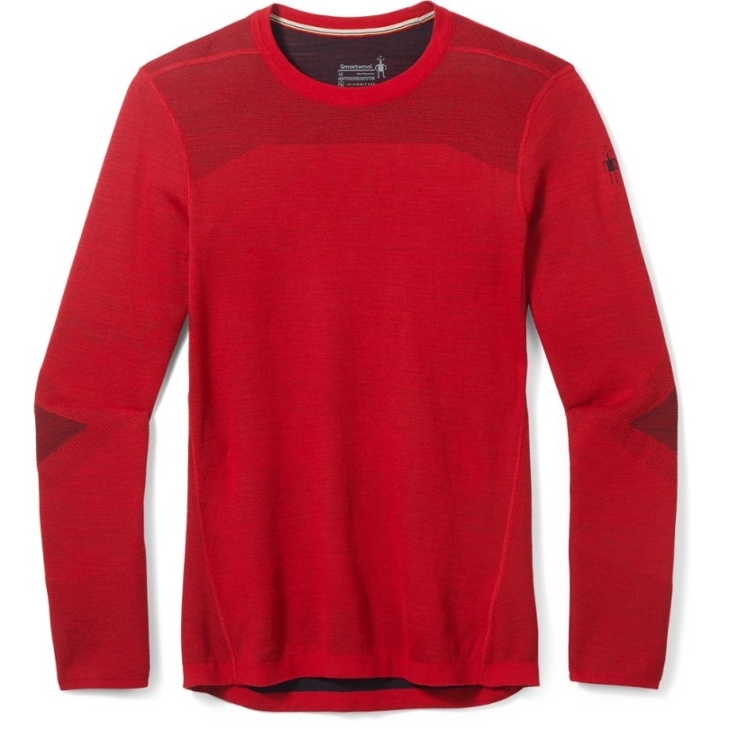Smartwool Intraknit Thermal Merino Crew Unterhemd Herren Rei Coop Red