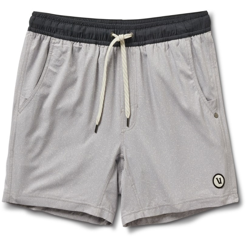 Vuori Kore Shorts Men 5 Inseam Platinum Dashed Rei Co-op
