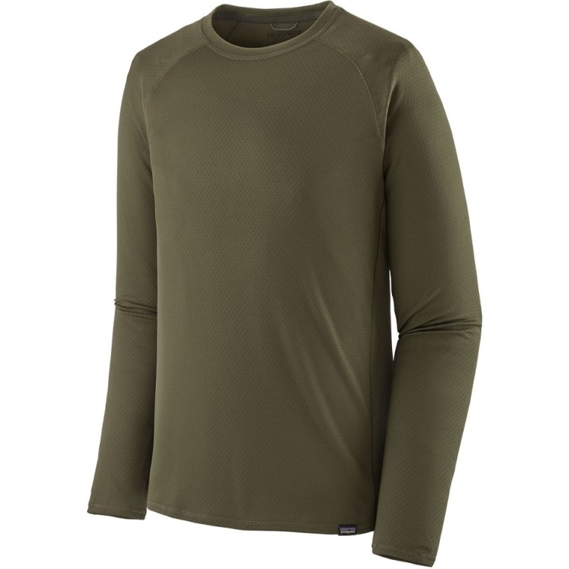 Patagonia Capilene Midweight Crew Base Layer Top Herren Rei Coop Green