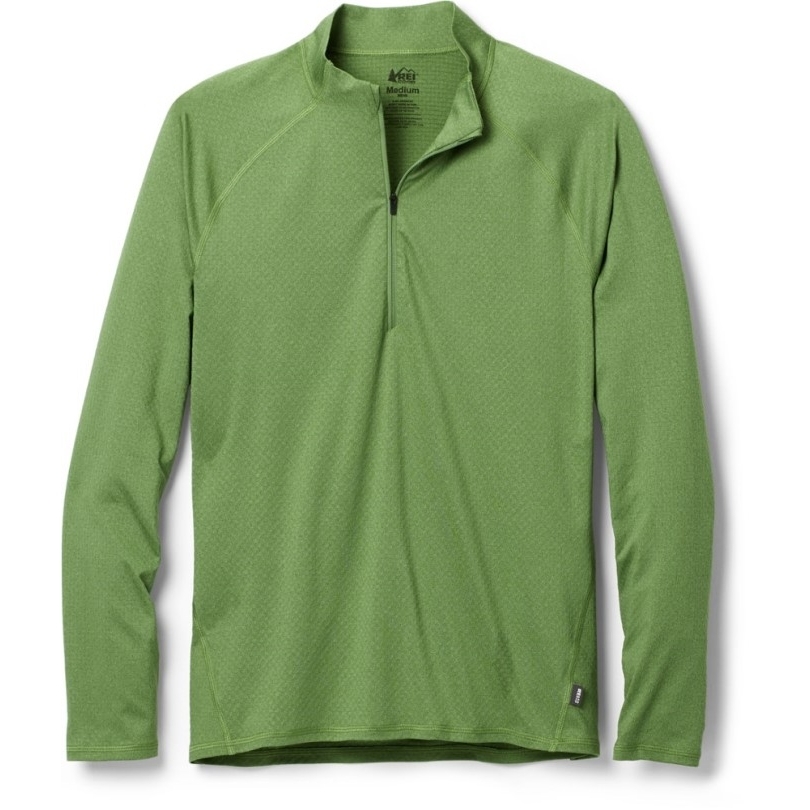 Green Rei Coop Leichtes Baselayer-oberteil Mit Halbem Reißverschluss Herren