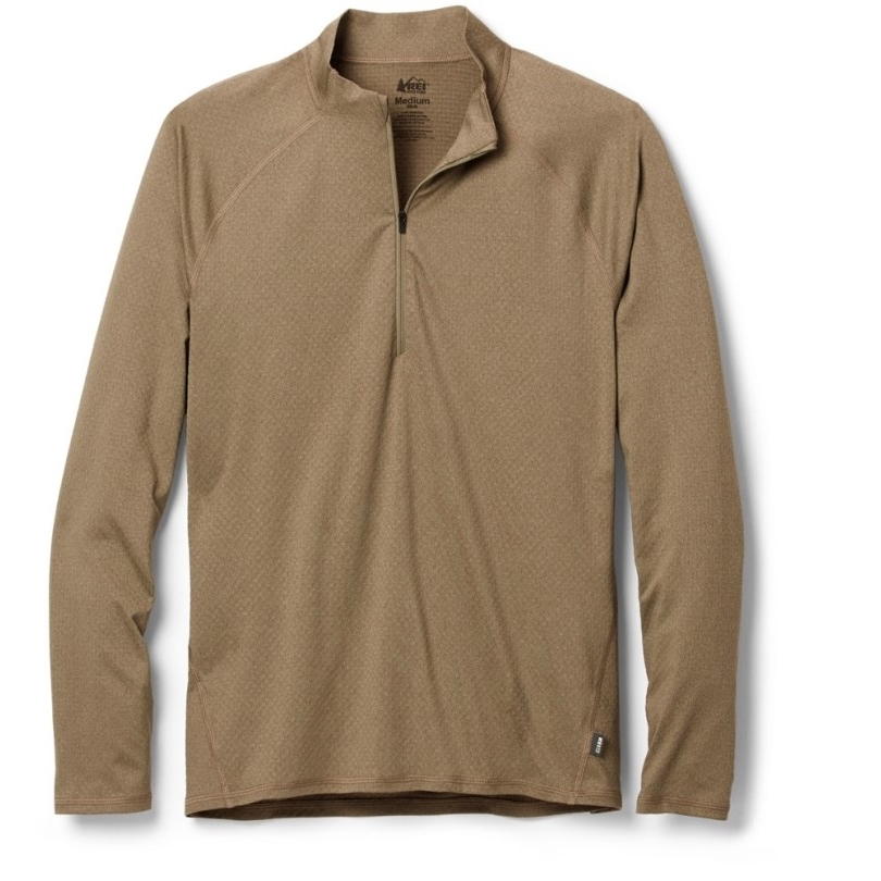 Terra Firma Rei Co-op Leichtes Baselayer-top Mit Halbem Reißverschluss Herren