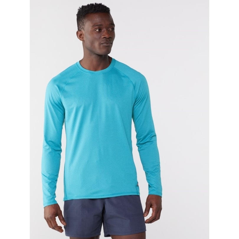 Rei Coop Leichtes Baselayer Langarm-rundshirt Herren Blau