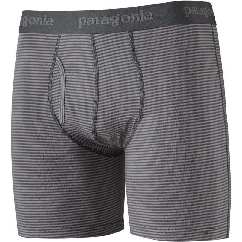 Graue Rei Co-op Patagonia Essential Boxershorts Herren Schrittlänge 6
