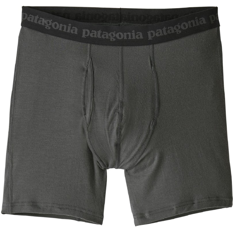 Patagonia Essential Boxershorts Herren Schrittlänge 6 Rei Co-op Grau