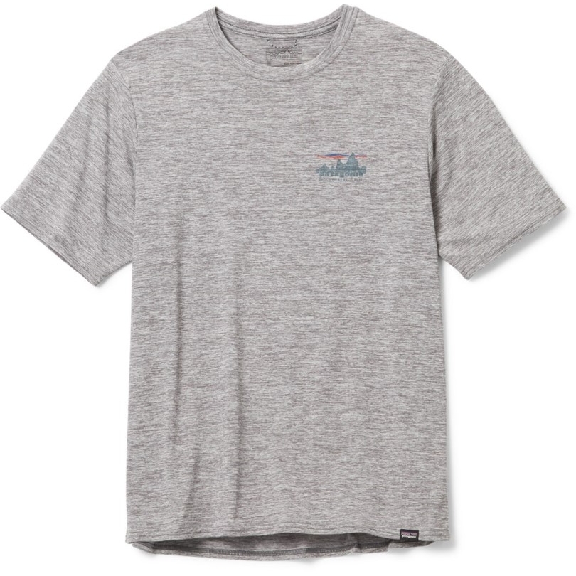 Grau Rei Coop Patagonia Capilene Cooles Daily Grafik T-shirt Herren