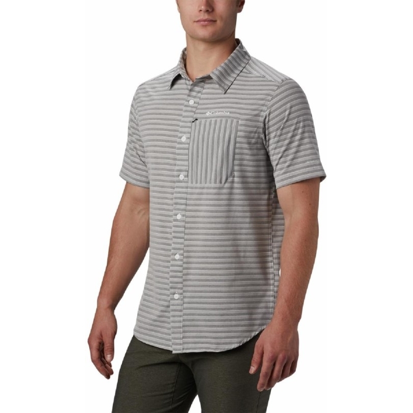 Rei Coop Black Columbia Twisted Creek Ii Hemd Herren Große Und Große Größen