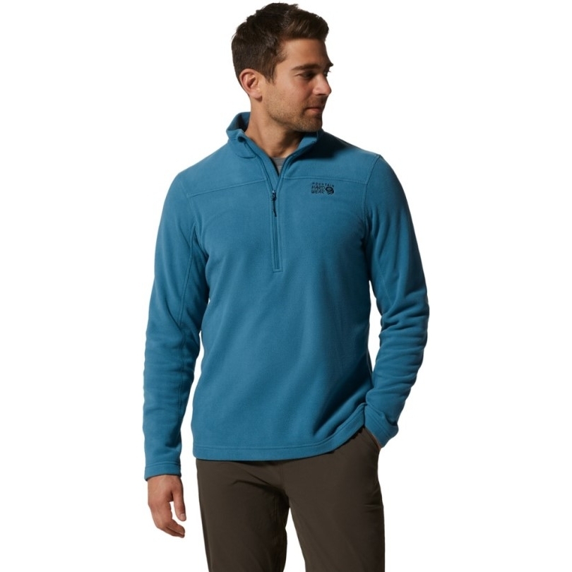 Mountain Hardwear Microchill 2.0 Zip T Top Herren Rei Coop Caspian