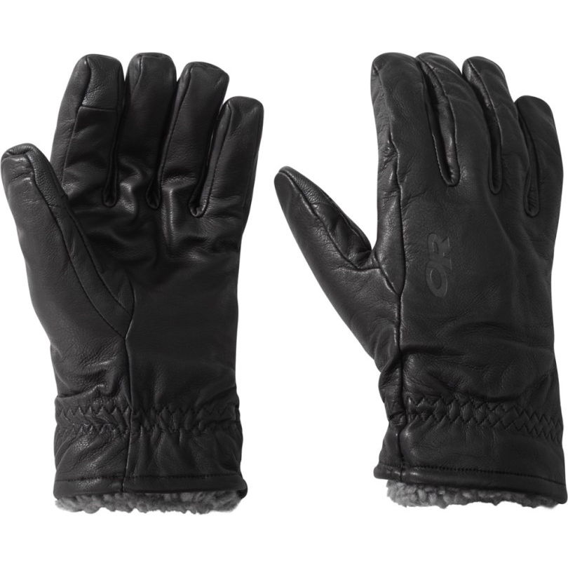 Schwarze Rei Coop Outdoor Research Deming Sensor Handschuhe