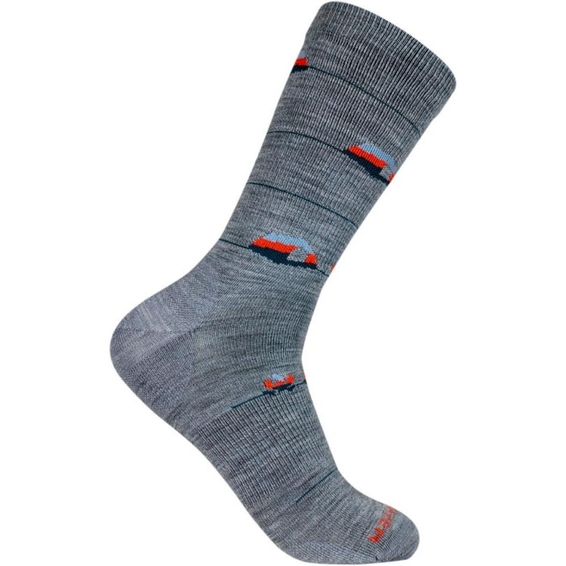Icebreaker Lifestyle Ultralight Crew Socken Herren Gritstone Hthr Rei Coop