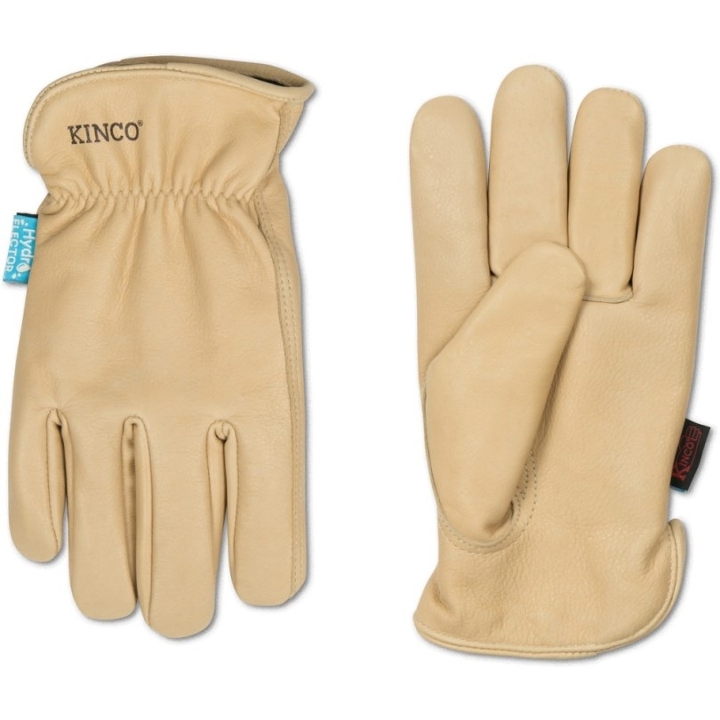 Tan Kinco Hydroflector Gefütterte Wasserabweisende Fahrerhandschuhe Aus Genarbtem Rindsleder Rei Coop