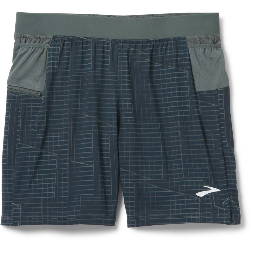 Brooks Sherpa 2-in-1 Shorts Herren 7 Schrittlänge Rei Coop Matrix Oyster