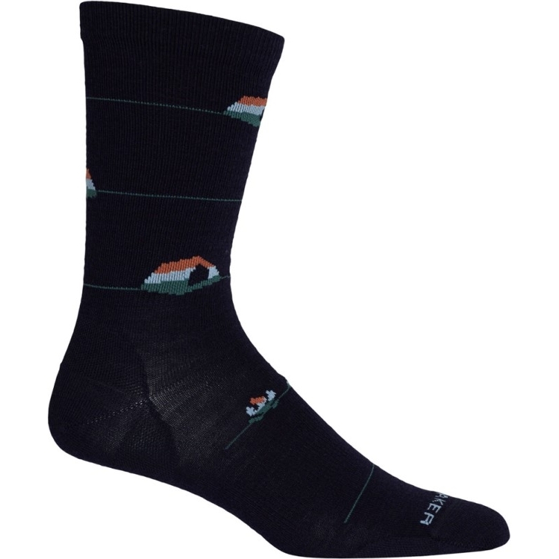 Navy Rei Co-op Icebreaker Lifestyle Ultralight Crew Socken Backcountry Camp Herren