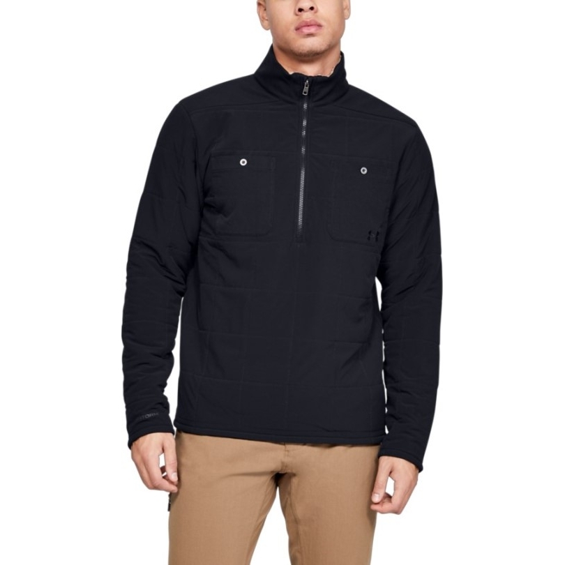 Under Armour Coldgear Steppoberteil Mit Halbem Reißverschluss Herren Schwarz Rei Coop