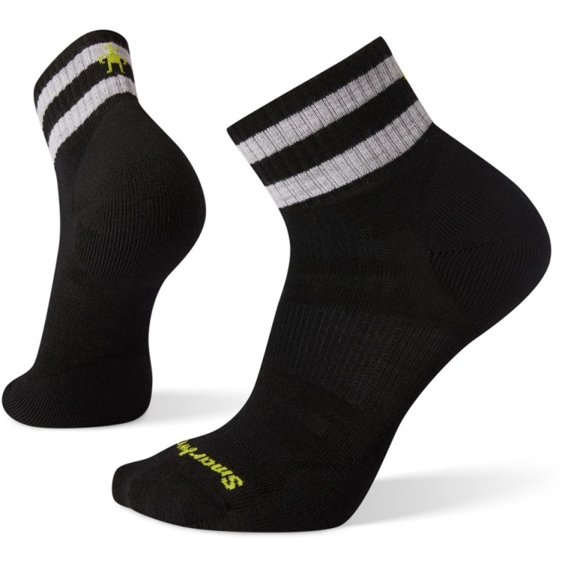 Schwarz Rei Coop Smartwool Athletische Streifen Zielgerichtete Kissen-söckchen Herren