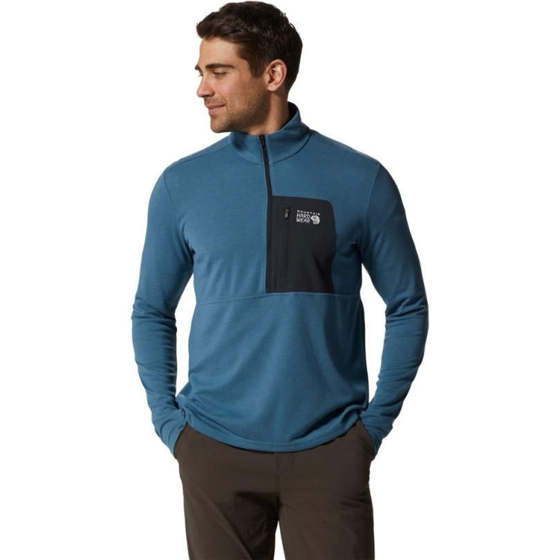 Rei Co-op Caspian Mountain Hardwear Rogue Pursuit Half Zip Top Herren