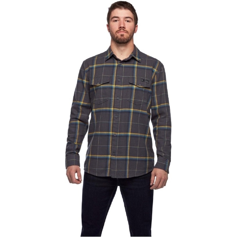 Black Diamond Valley Flanellhemd Herren Blau Rei Coop