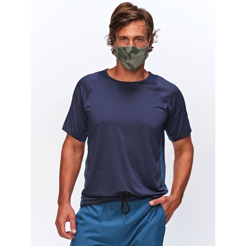 Raw Denim Threads 4 Thought Colorblock Reaktives Rundhals-T-Shirt Herren Rei Co-op