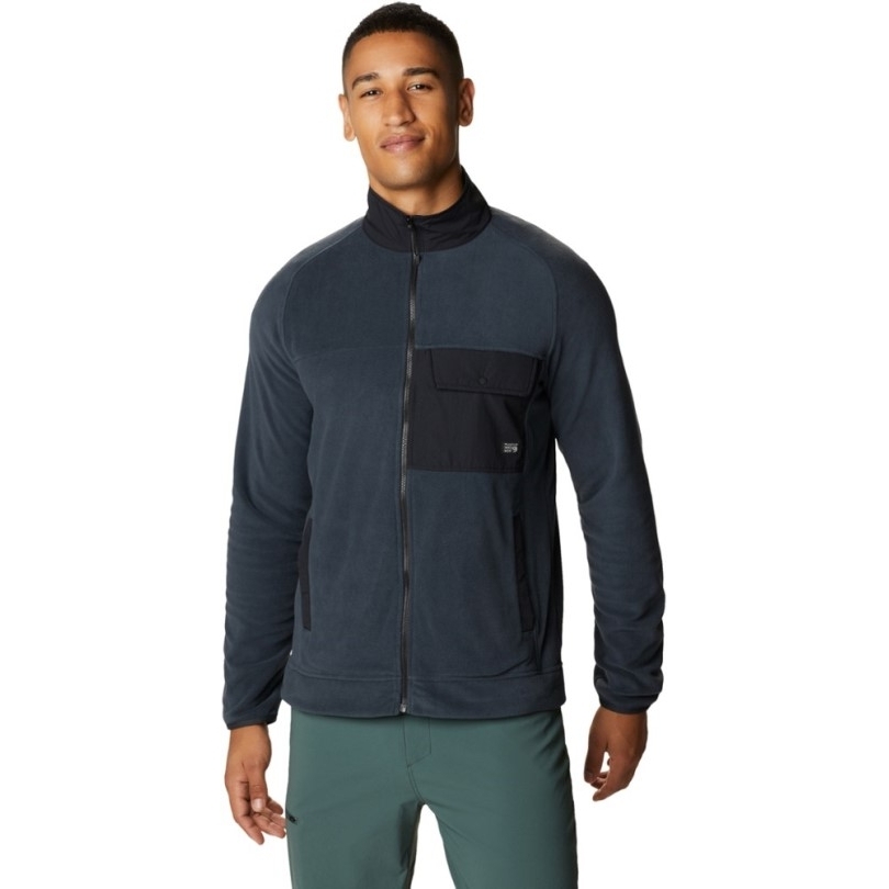 Rei Coop Mountain Hardwear Unclassic Lt-fleecejacke Dark Storm