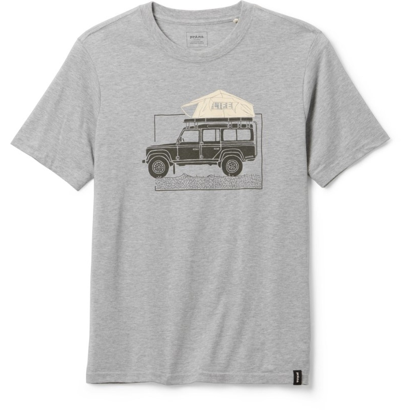 Grau Rei Coop Prana Camp Life Gesellen T-shirt Herren
