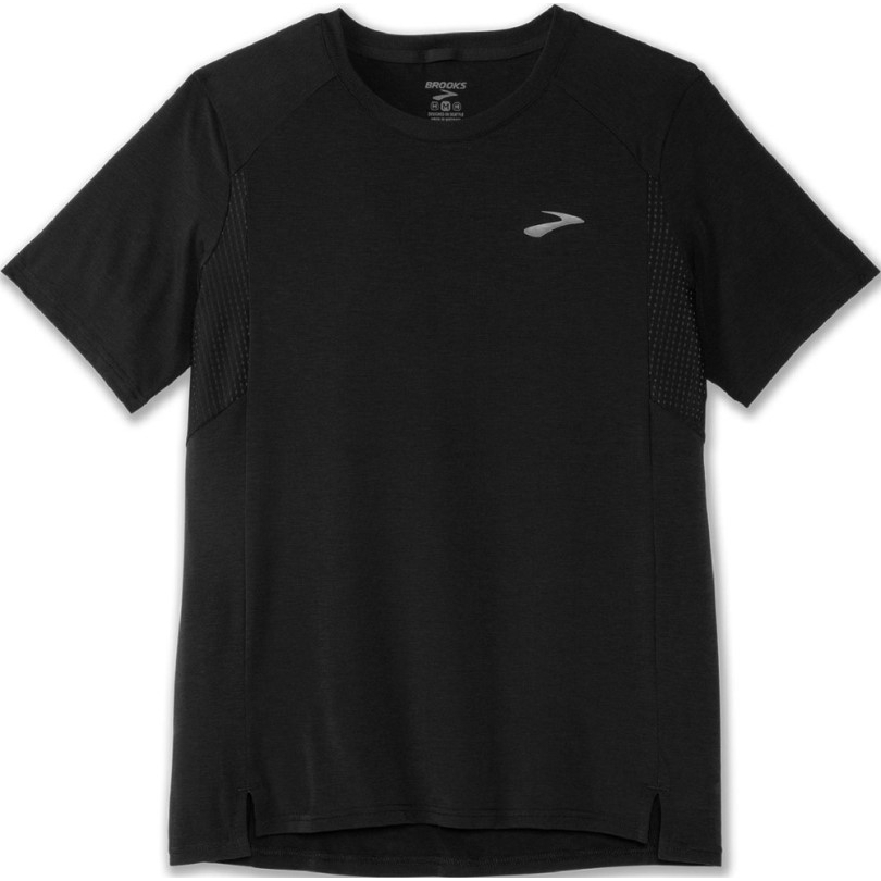 Brooks Weiter T-shirt Herren Rei Coop Schwarz