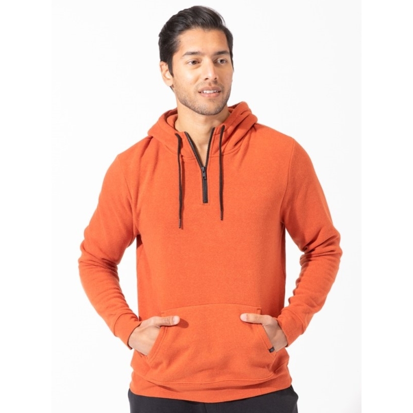 Threads 4 Thought Triblend Breton Hoodie Mit Halbem Reißverschluss Herren Rei Coop Henna