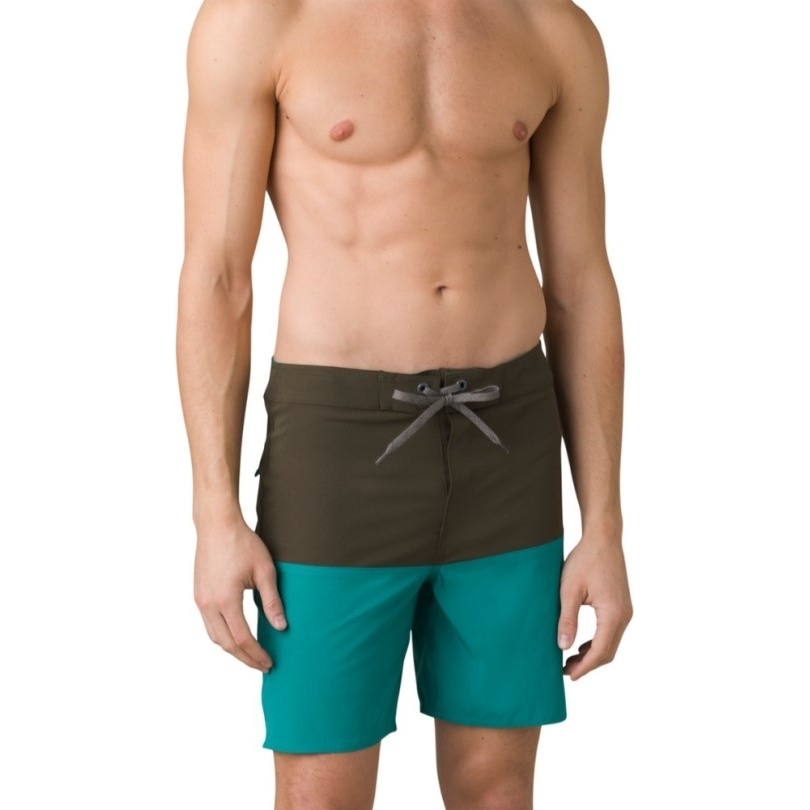 Prana On The Rocks Boardshorts Herren Rei Coop Grün