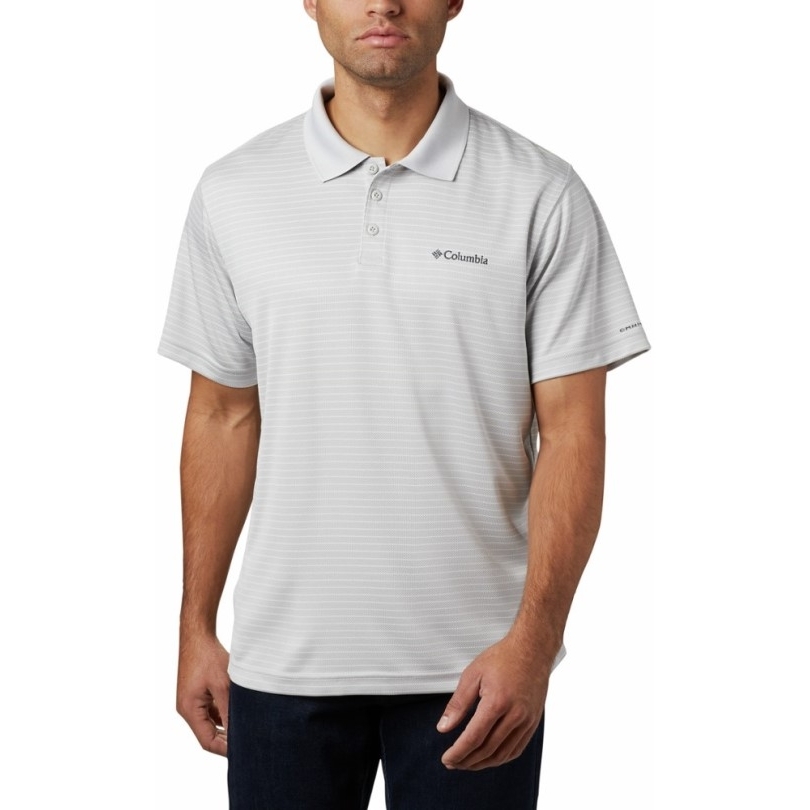 Grau Rei Coop Columbia Nutzer Streifen Polo Iii Hemd Herren
