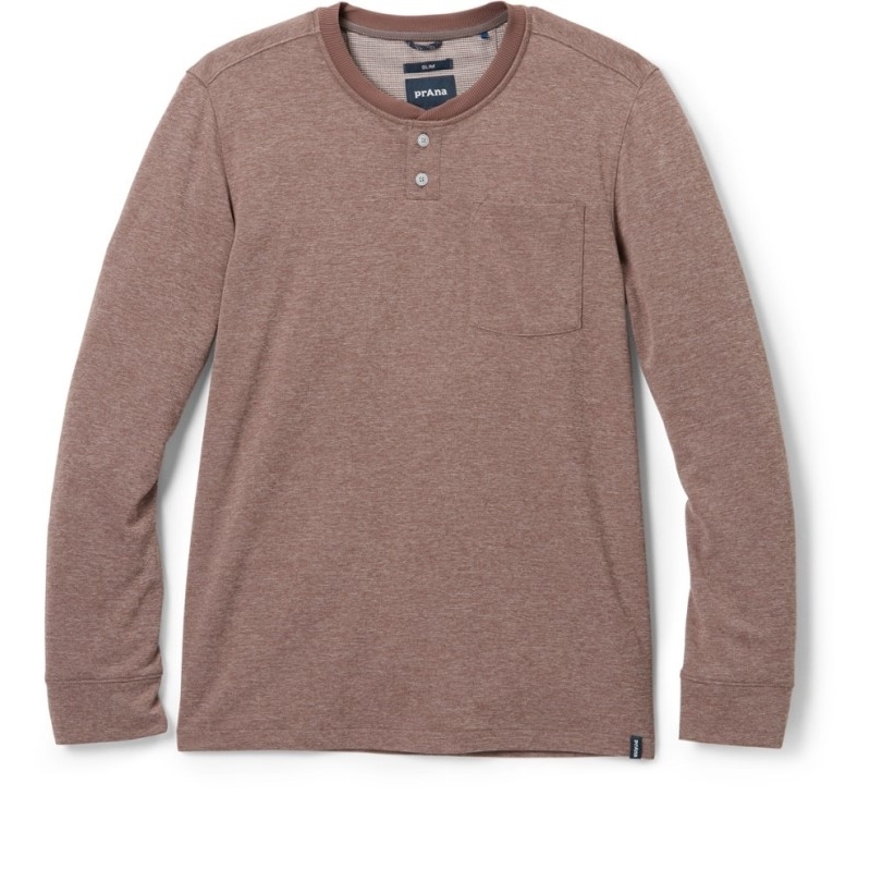 Prana Sol Defender Henley Shirt Herren Rei Co-op Moon Quartz