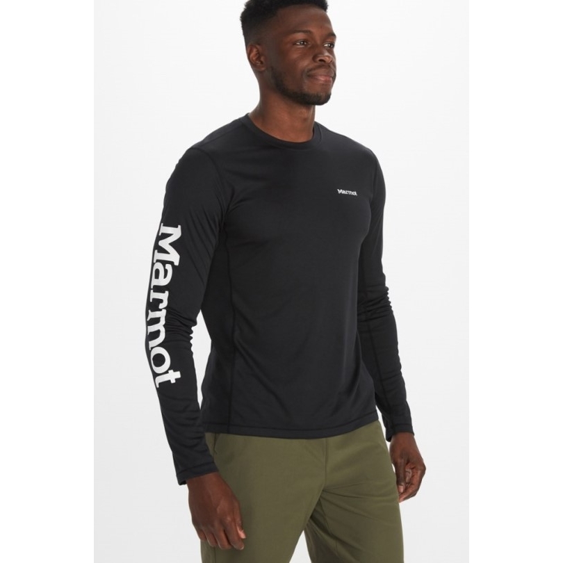Marmot Windridge Langarmshirt Herren Rei Coop Schwarz