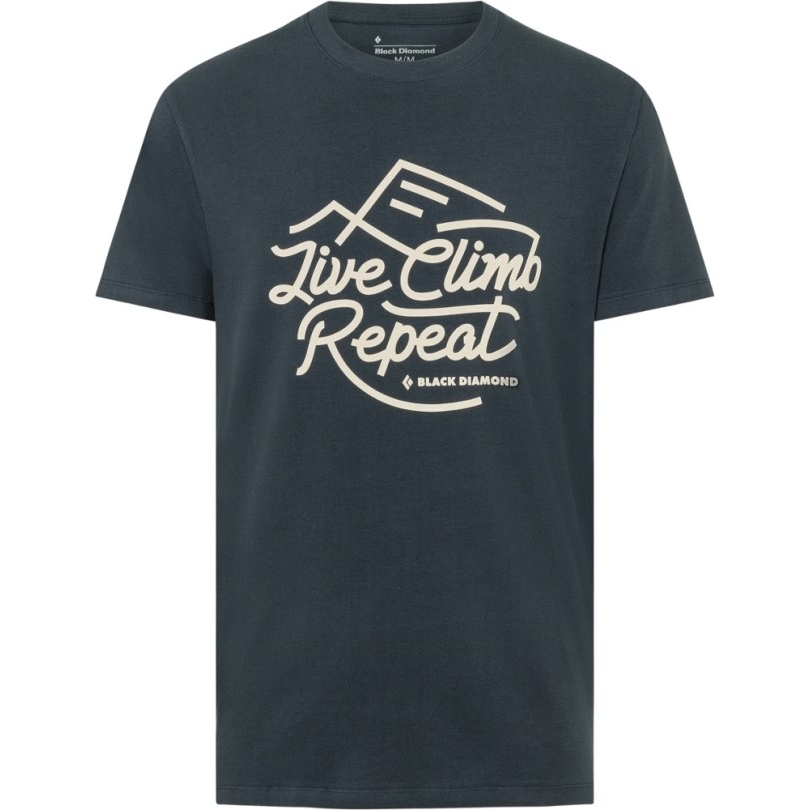 Black Diamond Live Climb Repeat T-Shirt Herren Eclipse Rei Co-op