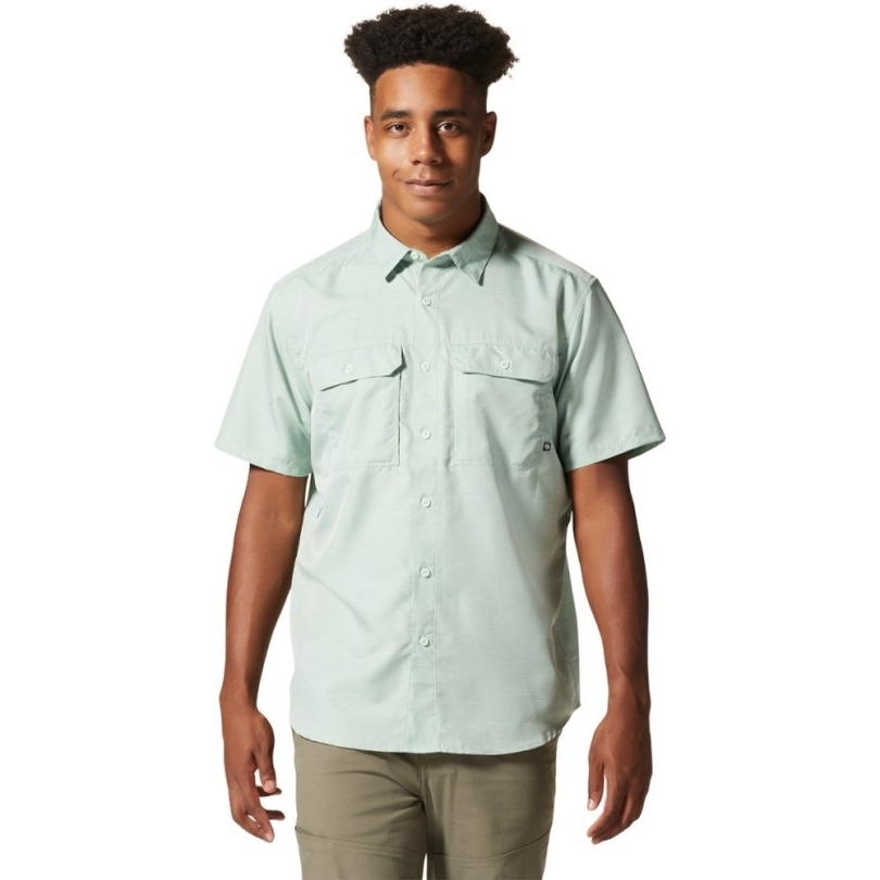 Rei Coop Mountain Hardwear Canyon Hemd Herren Glacial Mint