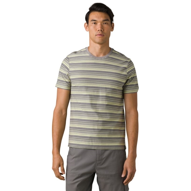 Gelbes Rei Coop Prana Cooper Point Crew T-shirt Herren