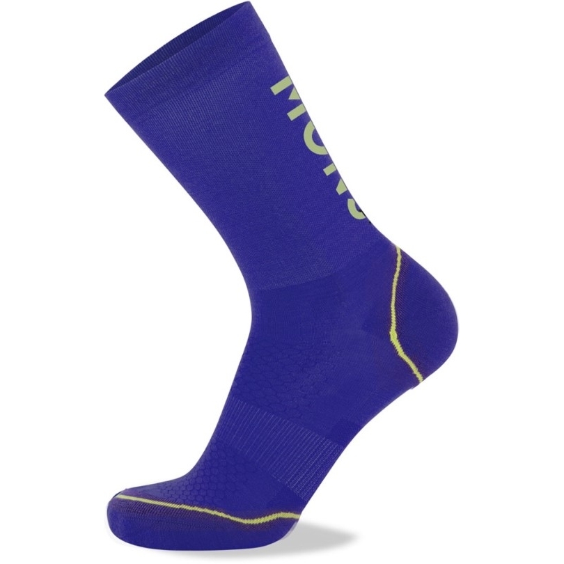 Rei Coop Blue Mons Royale Atlas Crew Bike Socken Ultra Blau