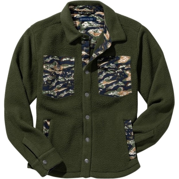 Rei Coop Loden United By Blau Sherpa Hemdjacke Herren