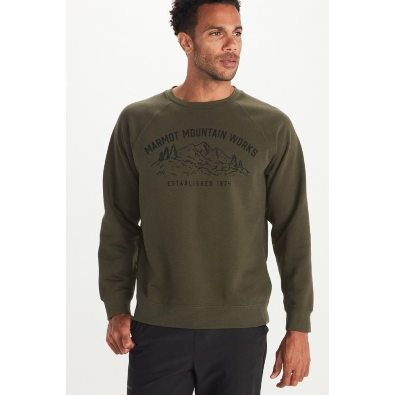 Marmot Mountain Work Sweatshirt Herren Rei Coop Nori