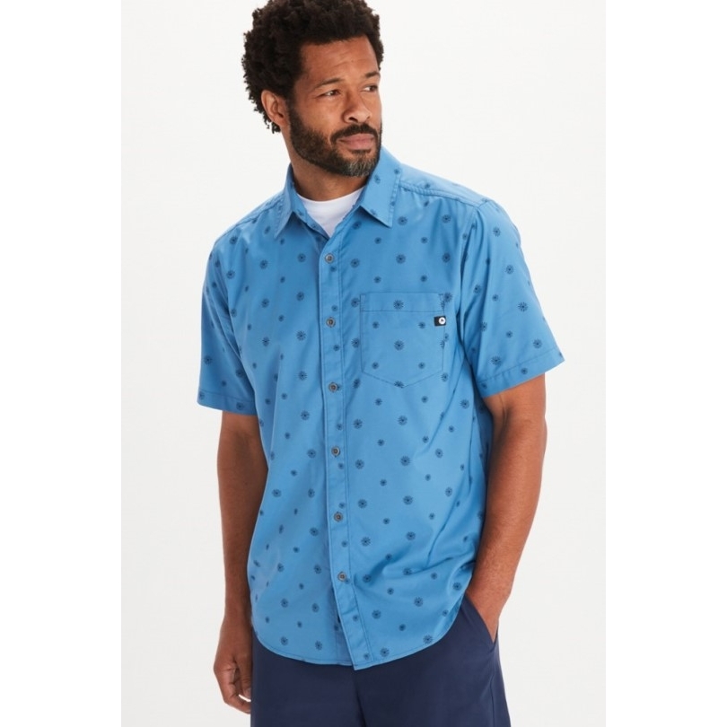 Blue Rei Coop Marmot Sugar Pine Hemd Herren